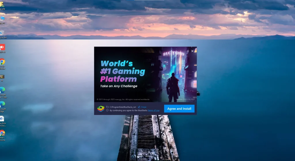 for yacine tv install emulator