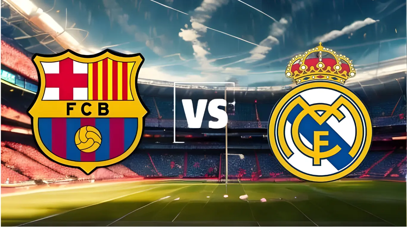 مباراة مدريد ضد برشلونة yacine tv image